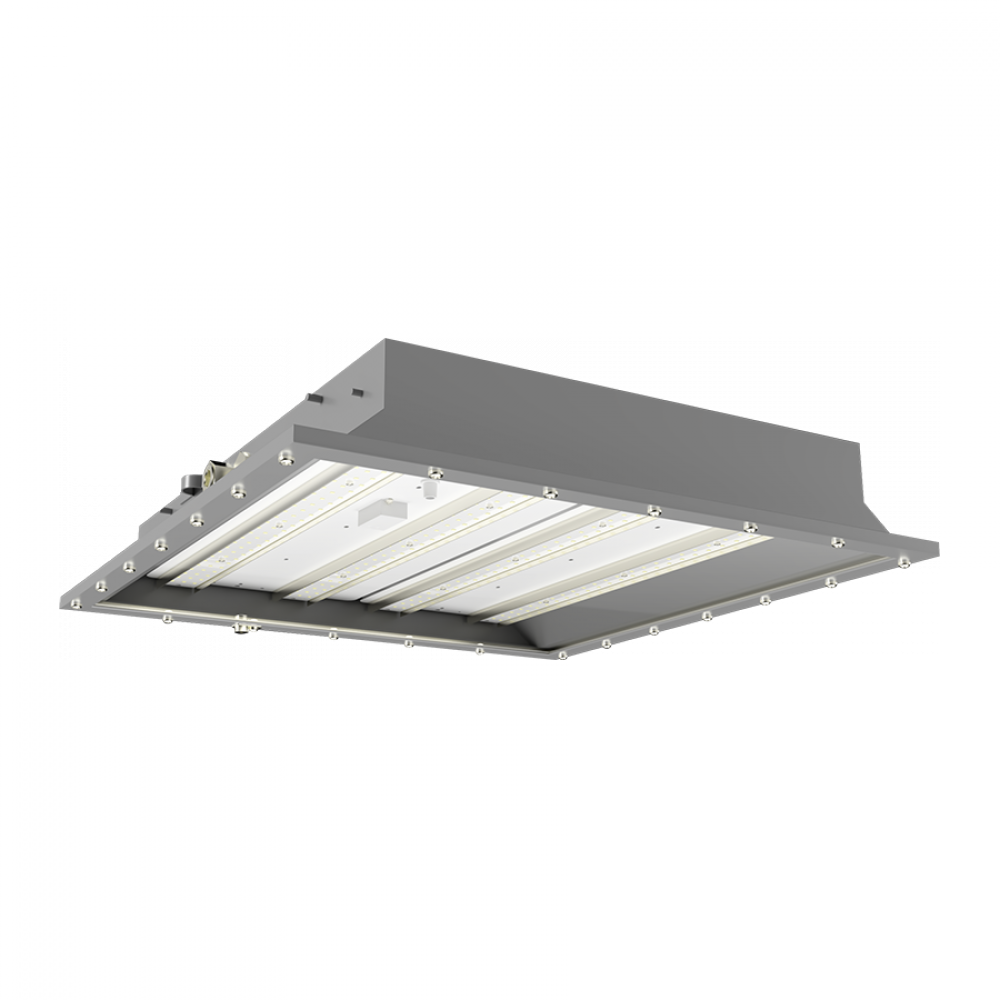 HAZARDOUS LOCATION 2X2 60W 5000K PENDANT CEILING MOUNT GRAY