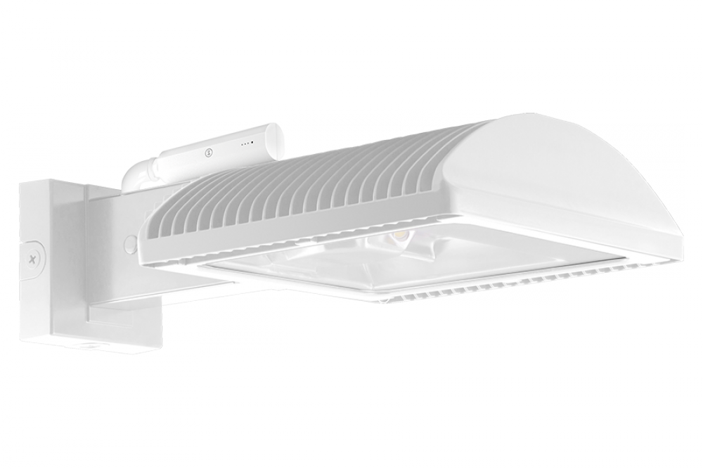 WALLPACKS 13213 LUMENS 105W TYPE II 120V-277V 0-10V DIMMING LIGHTCLOUD CONTROLLER 4000K NEUTRAL LE