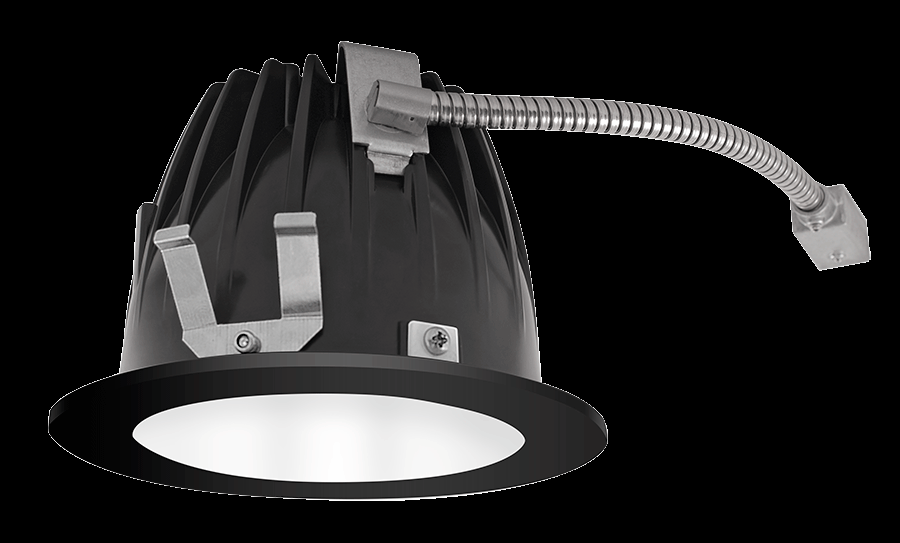 RECESSED DOWNLIGHTS 12 LUMENS NDLED4RD 4 INCH ROUND UNIVERSAL DIMMING 50 DEGREE BEAM SPREAD 4000K