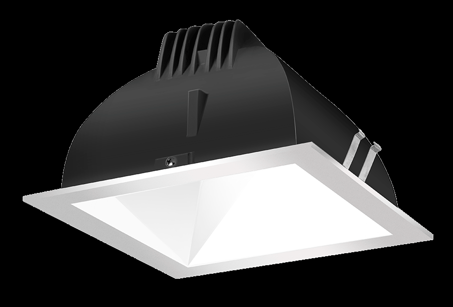 RECESSED DOWNLIGHTS 20 LUMENS NDLED6SD 6 INCH SQUARE UNIVERSAL DIMMING 80 DEGREE BEAM SPREAD 3000K