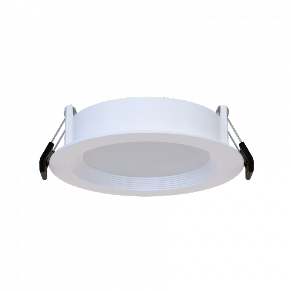 4'' WAFER 9W 600LM 5CCT FA BAFFLE WHITE TRIM