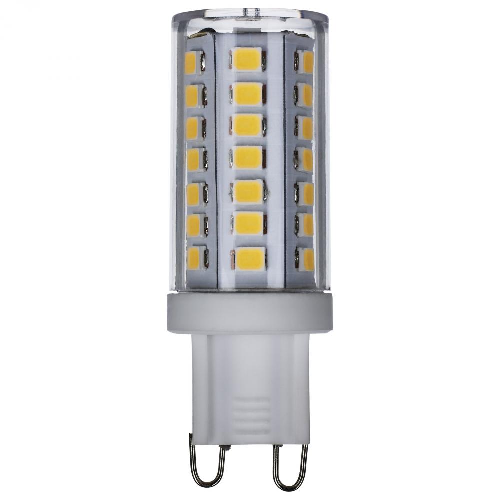 5 Watt G9 LED; Clear; 2700K; T4 Shape; 120 Volt