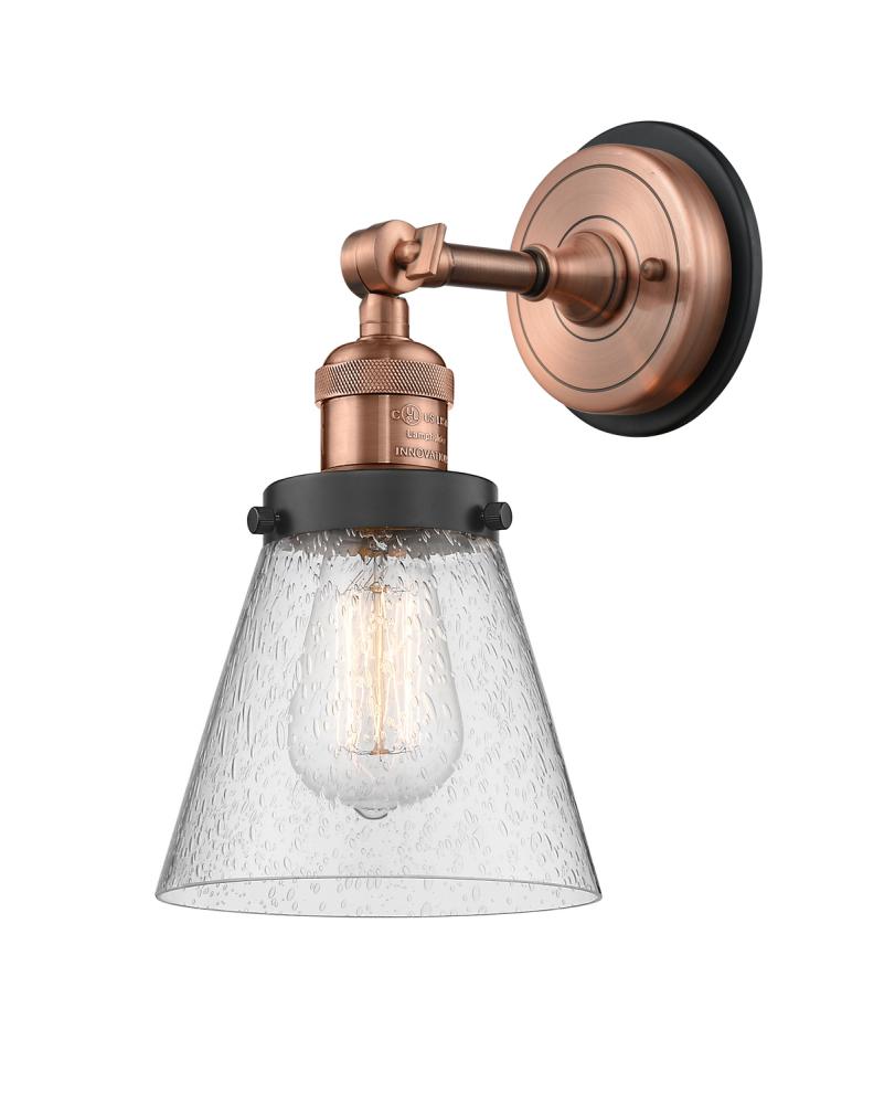 Cone - 1 Light - 6 inch - Antique Copper - Sconce