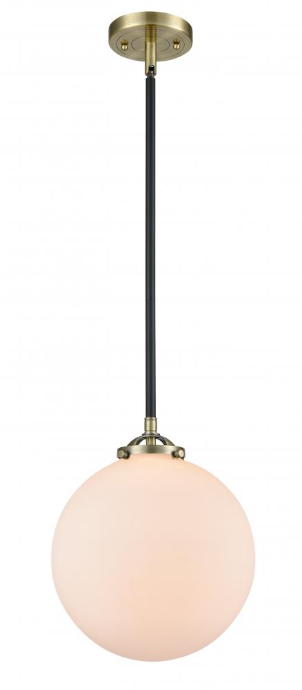 Beacon - 1 Light - 10 inch - Black Antique Brass - Cord hung - Mini Pendant