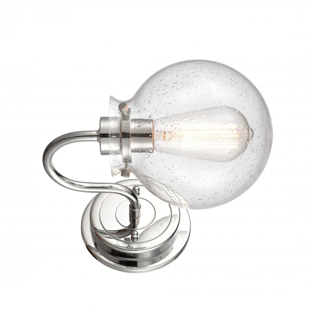 Olivia - 1 Light - 6 inch - Polished Chrome - Bath Vanity Light