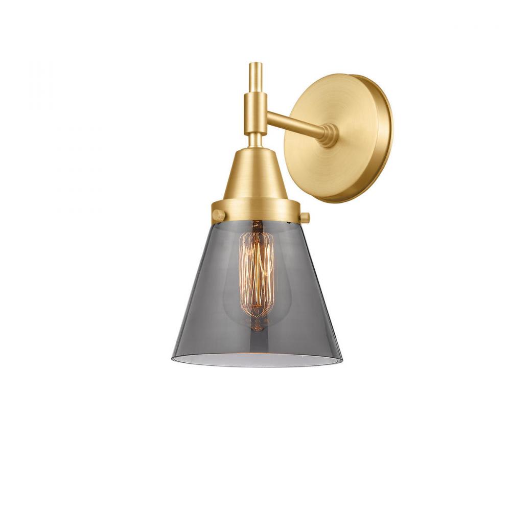 Cone - 1 Light - 6 inch - Satin Gold - Sconce