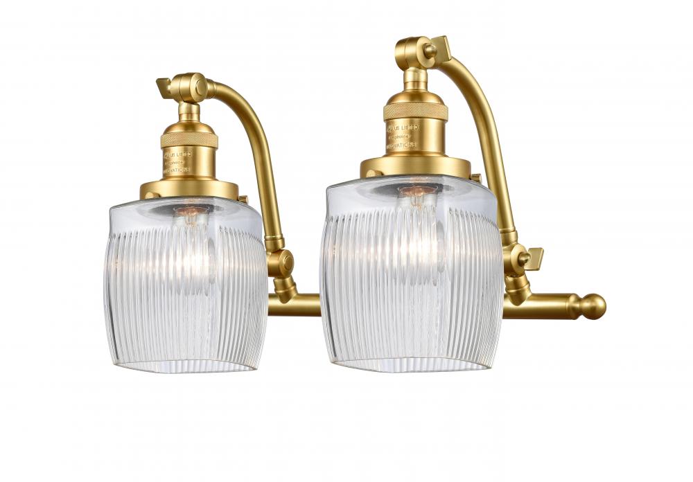 Colton - 2 Light - 17 inch - Satin Gold - Bath Vanity Light