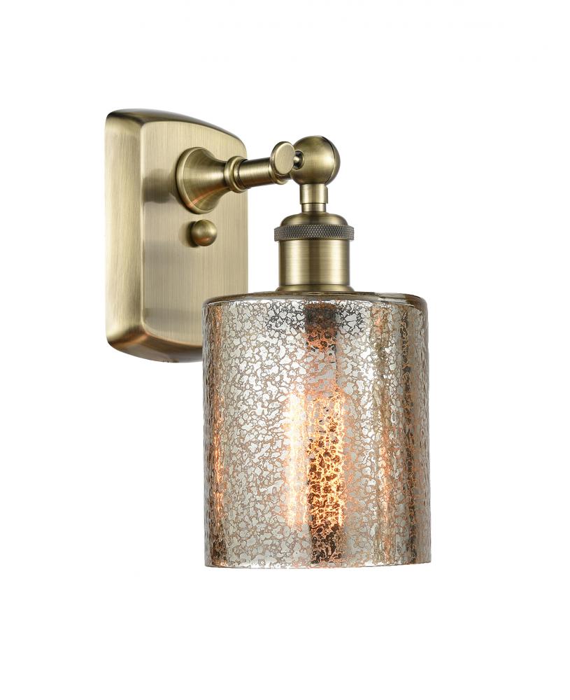 Cobbleskill - 1 Light - 5 inch - Antique Brass - Sconce