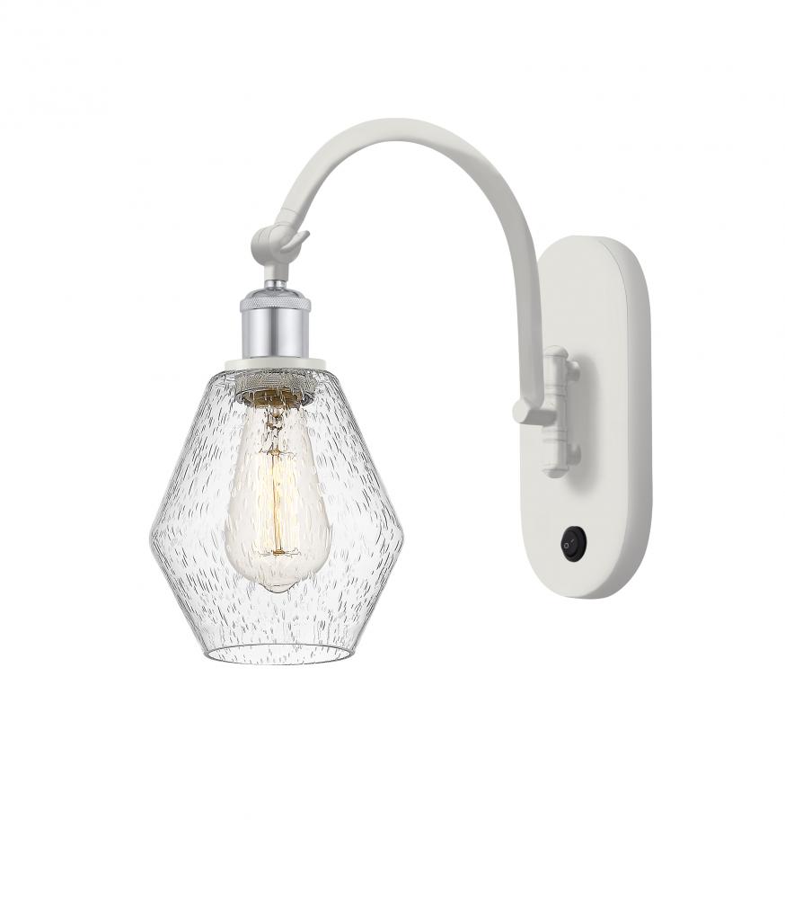 Cindyrella - 1 Light - 6 inch - White Polished Chrome - Sconce