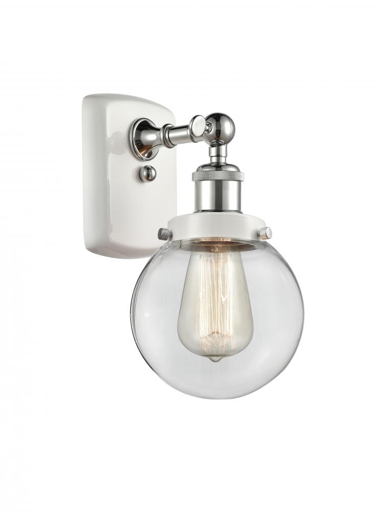 Beacon - 1 Light - 6 inch - White Polished Chrome - Sconce