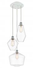 Innovations Lighting 113B-3P-WPC-G652-MU - Cindyrella 3 Light 14 inch Multi-Pendant