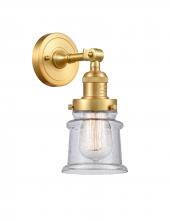 Innovations Lighting 203-SG-G184S-LED - Canton - 1 Light - 5 inch - Satin Gold - Sconce