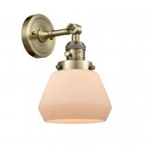 Innovations Lighting 203SW-AB-G171-LED - Fulton - 1 Light - 7 inch - Antique Brass - Sconce