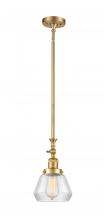 Innovations Lighting 206-SG-G172 - Fulton - 1 Light - 7 inch - Satin Gold - Stem Hung - Mini Pendant