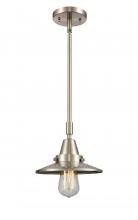 Innovations Lighting 447-1S-SN-M2 - Railroad - 1 Light - 8 inch - Brushed Satin Nickel - Mini Pendant