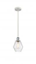 Innovations Lighting 516-1P-WPC-G654-6 - Cindyrella - 1 Light - 6 inch - White Polished Chrome - Cord hung - Mini Pendant