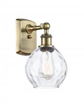 Innovations Lighting 516-1W-AB-G362-LED - Waverly - 1 Light - 6 inch - Antique Brass - Sconce