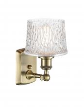 Innovations Lighting 516-1W-AB-G402-LED - Niagara - 1 Light - 7 inch - Antique Brass - Sconce