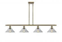 Innovations Lighting 516-4I-AB-G132 - Orwell - 4 Light - 48 inch - Antique Brass - Cord hung - Island Light