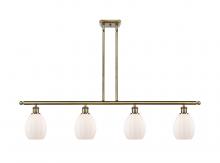 Innovations Lighting 516-4I-AB-G81 - Eaton - 4 Light - 48 inch - Antique Brass - Cord hung - Island Light