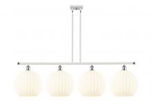 Innovations Lighting 516-4I-WPC-G1217-12WV - White Venetian - 4 Light - 50 inch - White Polished Chrome - Stem Hung - Island Light