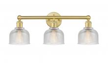 Innovations Lighting 616-3W-SG-G412 - Dayton - 3 Light - 24 inch - Satin Gold - Bath Vanity Light