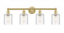 Innovations Lighting 616-4W-SG-G1113 - Cobbleskill - 4 Light - 32 inch - Satin Gold - Bath Vanity Light