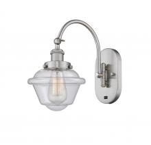 Innovations Lighting 918-1W-SN-G534-LED - Oxford - 1 Light - 8 inch - Brushed Satin Nickel - Sconce