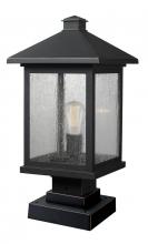 Z-Lite 531PHBS-SQPM-ORB - 1 Light Outdoor Pier Mounted Fixture