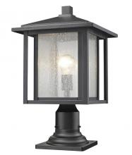 Z-Lite 554PHB-533PM-BK - 1 Light Outdoor Pier Mounted Fixture