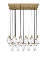 Z-Lite 651P-17L-RB - 17 Light Linear Chandelier