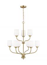 Generation Lighting 3102809EN3-848 - Nine Light Chandelier