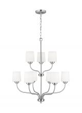 Generation Lighting 3102809EN3-962 - Nine Light Chandelier