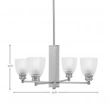 Toltec Company 1154-BN-500 - Chandeliers