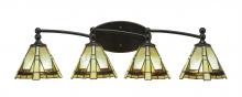 Toltec Company 594-DG-9345 - Bathroom Lighting