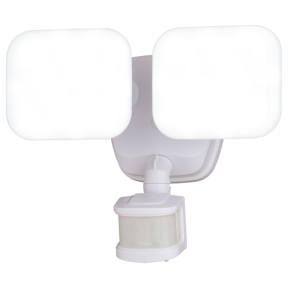 Theta 2 Light LED Outdoor Motion Sensor Flood Light White