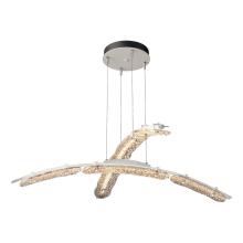 Hubbardton Forge 137587-LED-STND-02-ZM0749 - Glissade Double Large LED Pendant