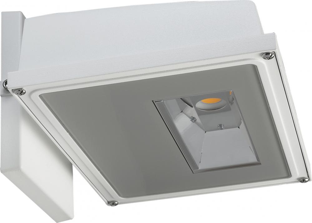 LED Wall Pack - 21W - White Finish 4000k - 120-277V