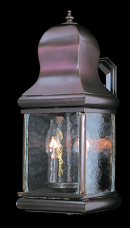 2-Light Harvest Bronze Marquis Exterior Wall Mount