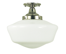 Framburg 2558 BN - 1-Light Brushed Nickel Taylor Flush / Semi-Flush Mount