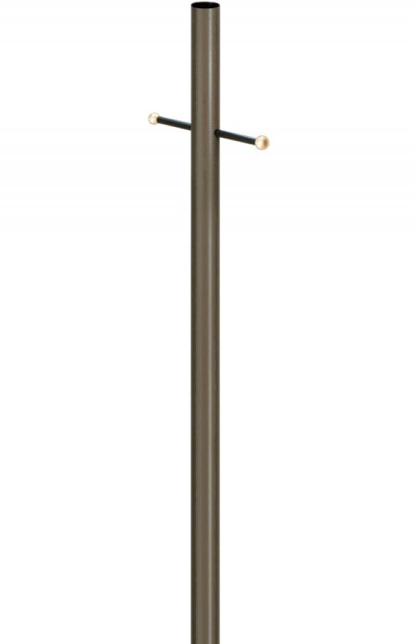 8' ALUM POST 2.95 X .050 X 96" BRONZE POST