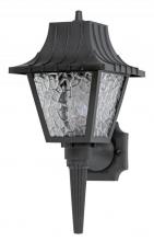 Wave Lighting 208SC-BK - HAWTHORNE WALL LANTERN