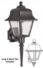 Wave Lighting 220SL-LR12W-BK - MARLEX PROVIDENCE WALL LANTERN