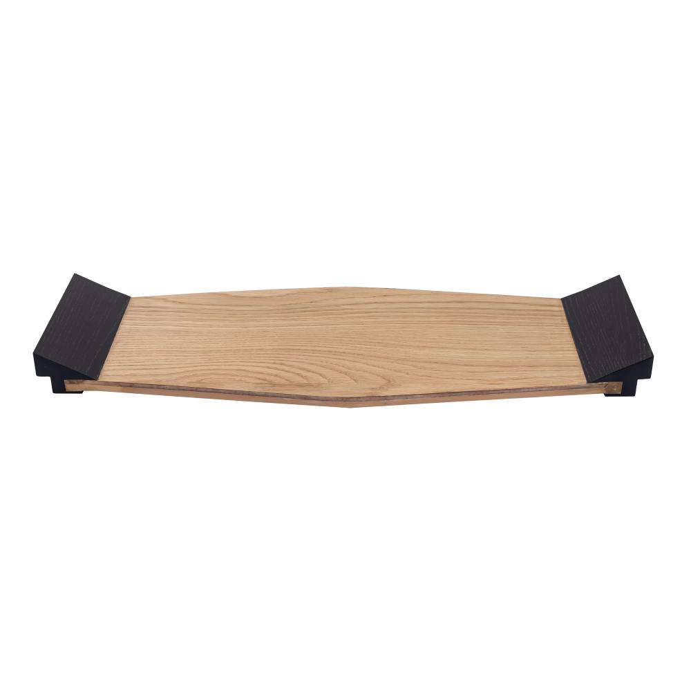 Facet Tray - Light Oak