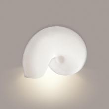 A-19 1103D - Nautilus Downlight Wall Sconce: Bisque